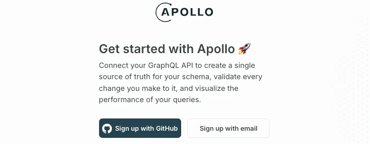 Hireflix Quickstart: Apollo Signup