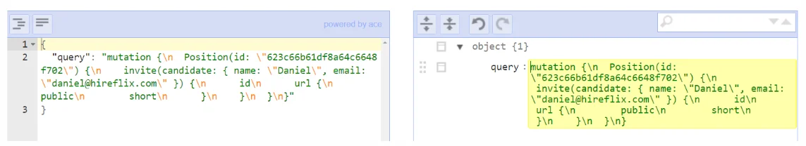 Jsonblobresultescapedqueryoneline Pn