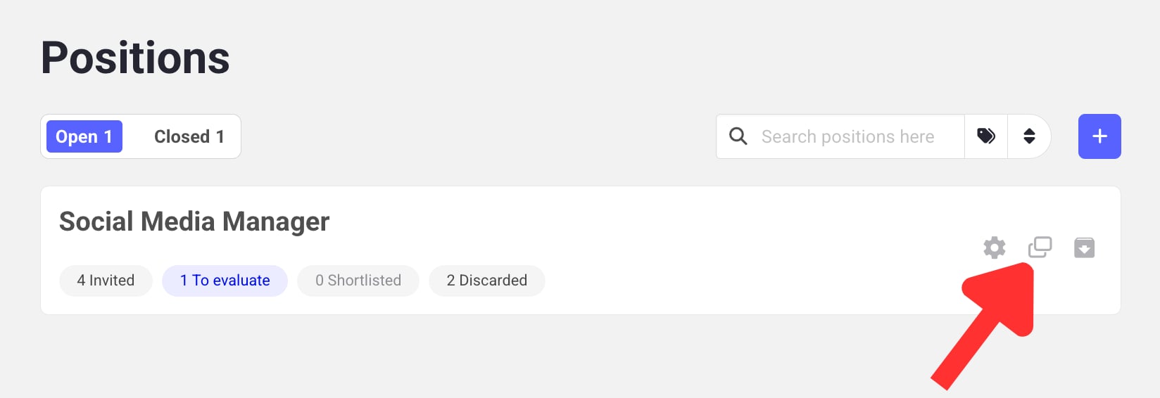 Cloning a job position in Hireflix