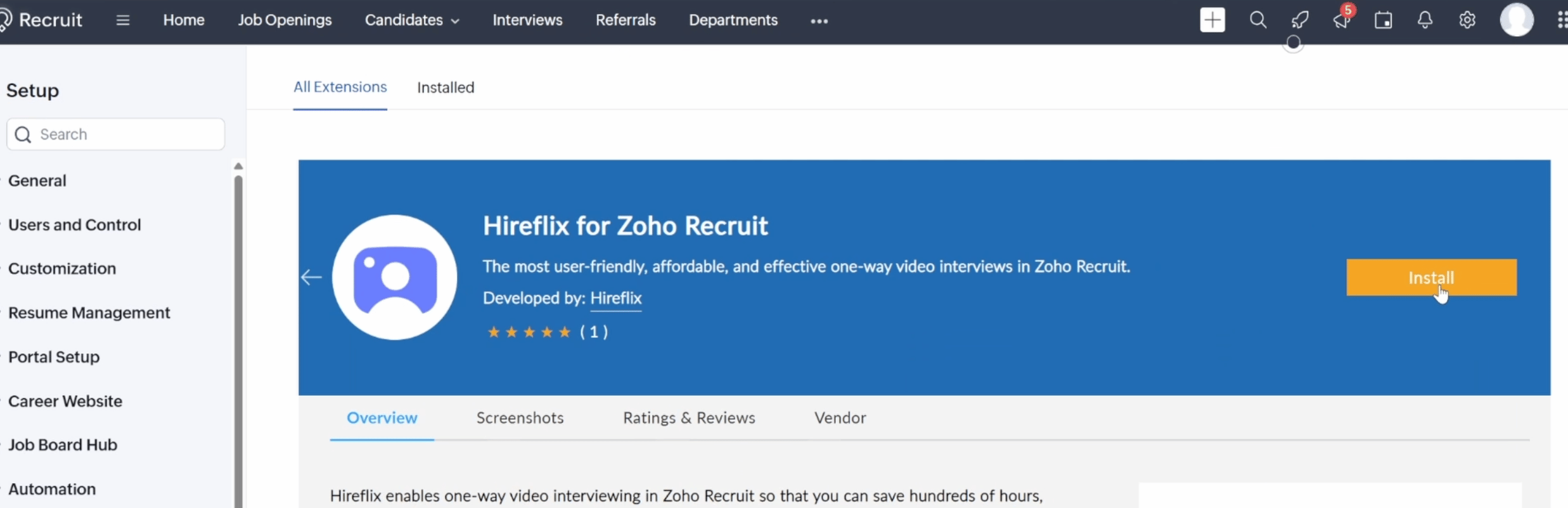 ZohoRecruit