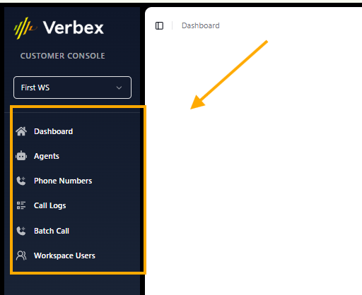 Workspace - Verbex Docs