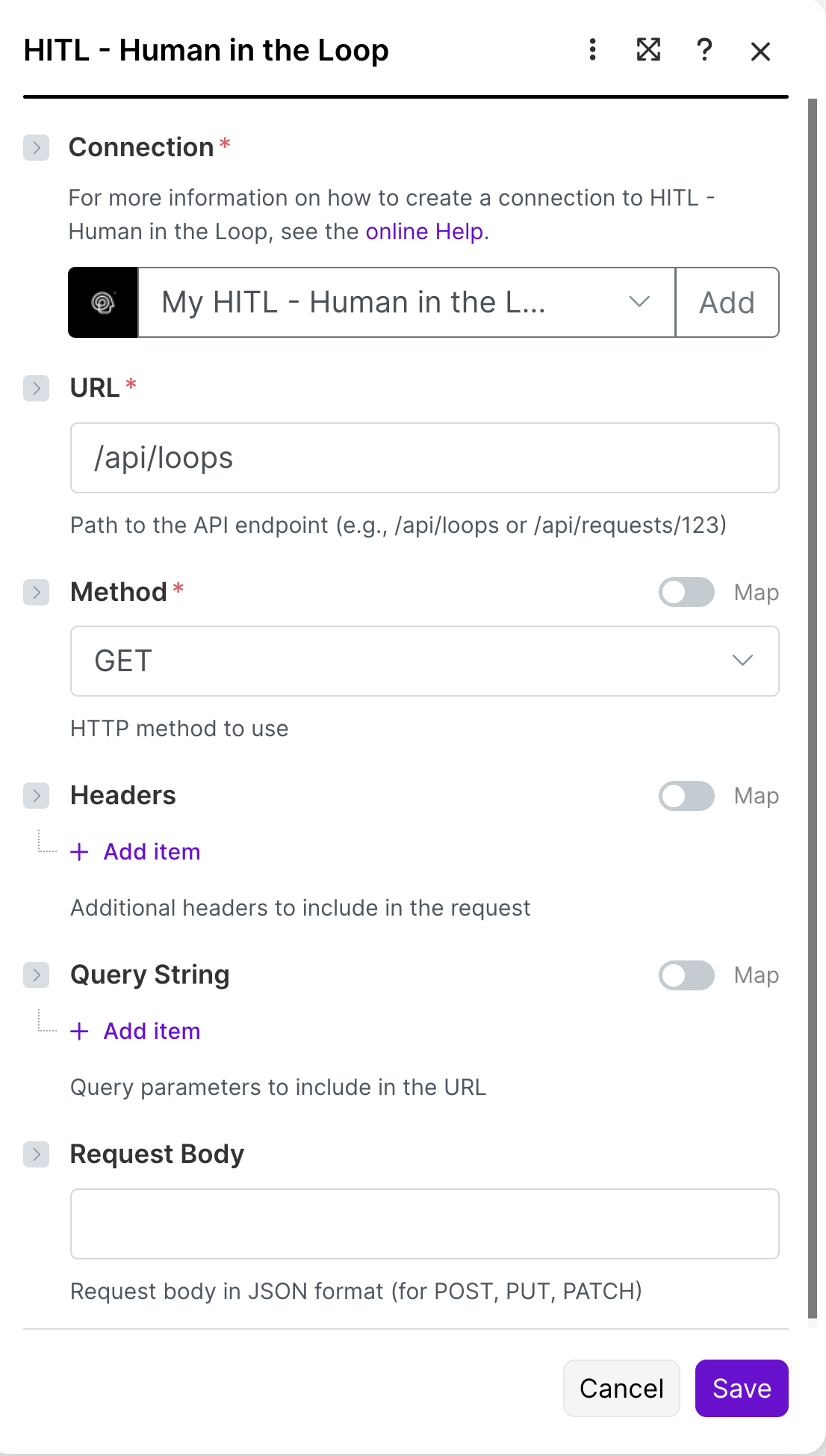 Make an API Call module for advanced operations
