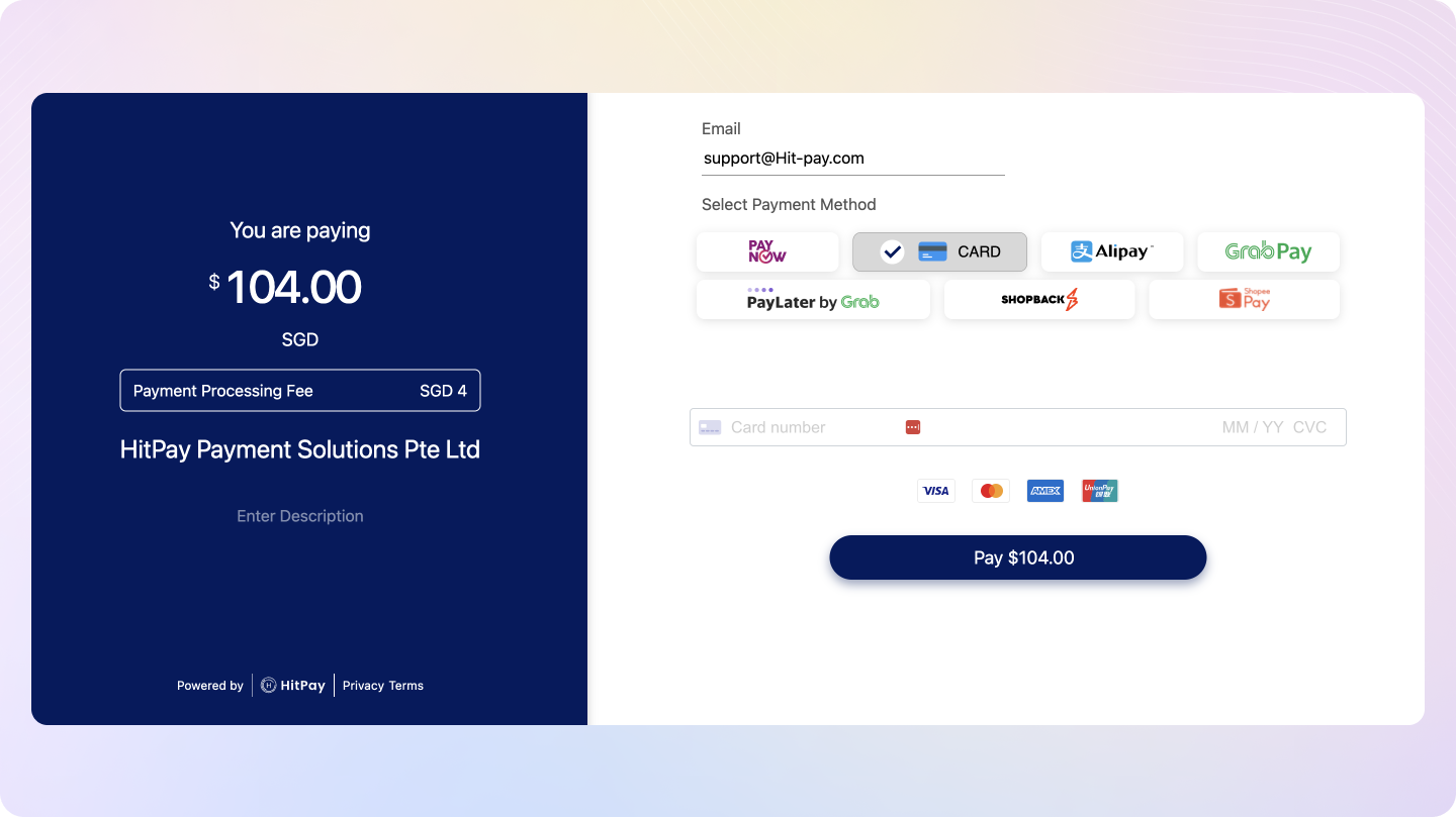 HitPay Account Setup