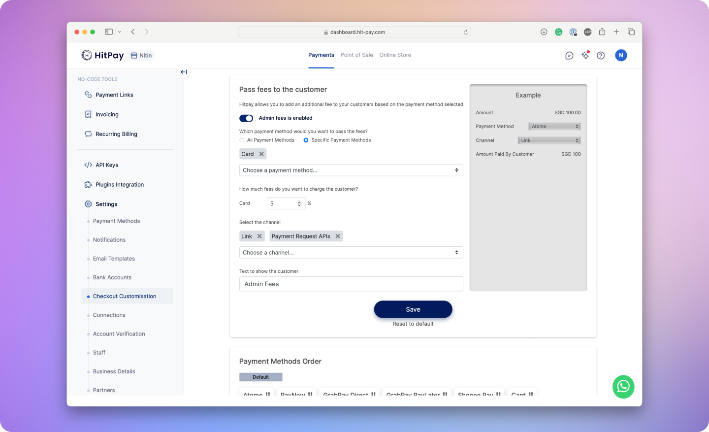 HitPay Account Setup