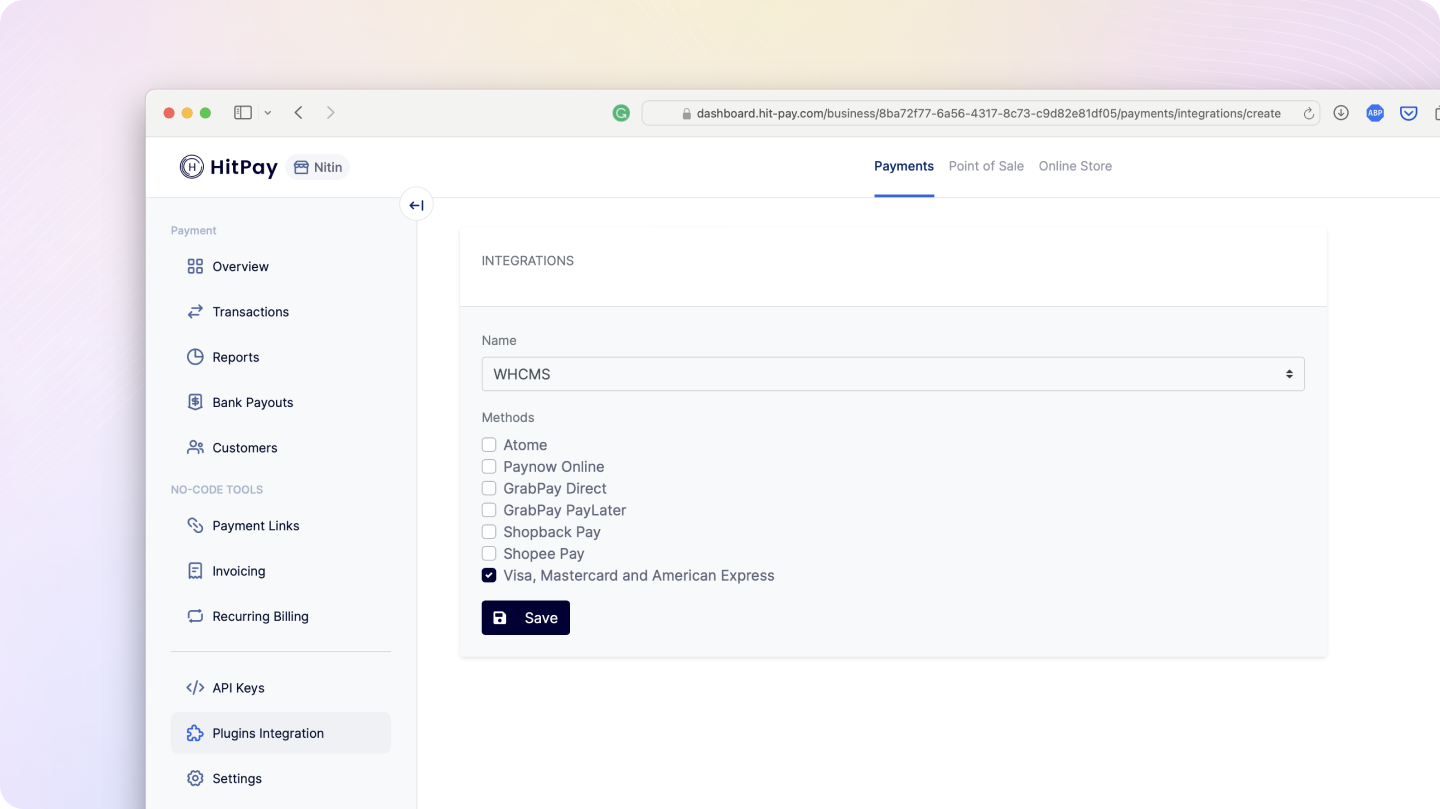 WHMCS Integration