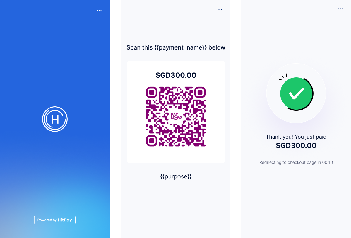 In-Person Payment API Display