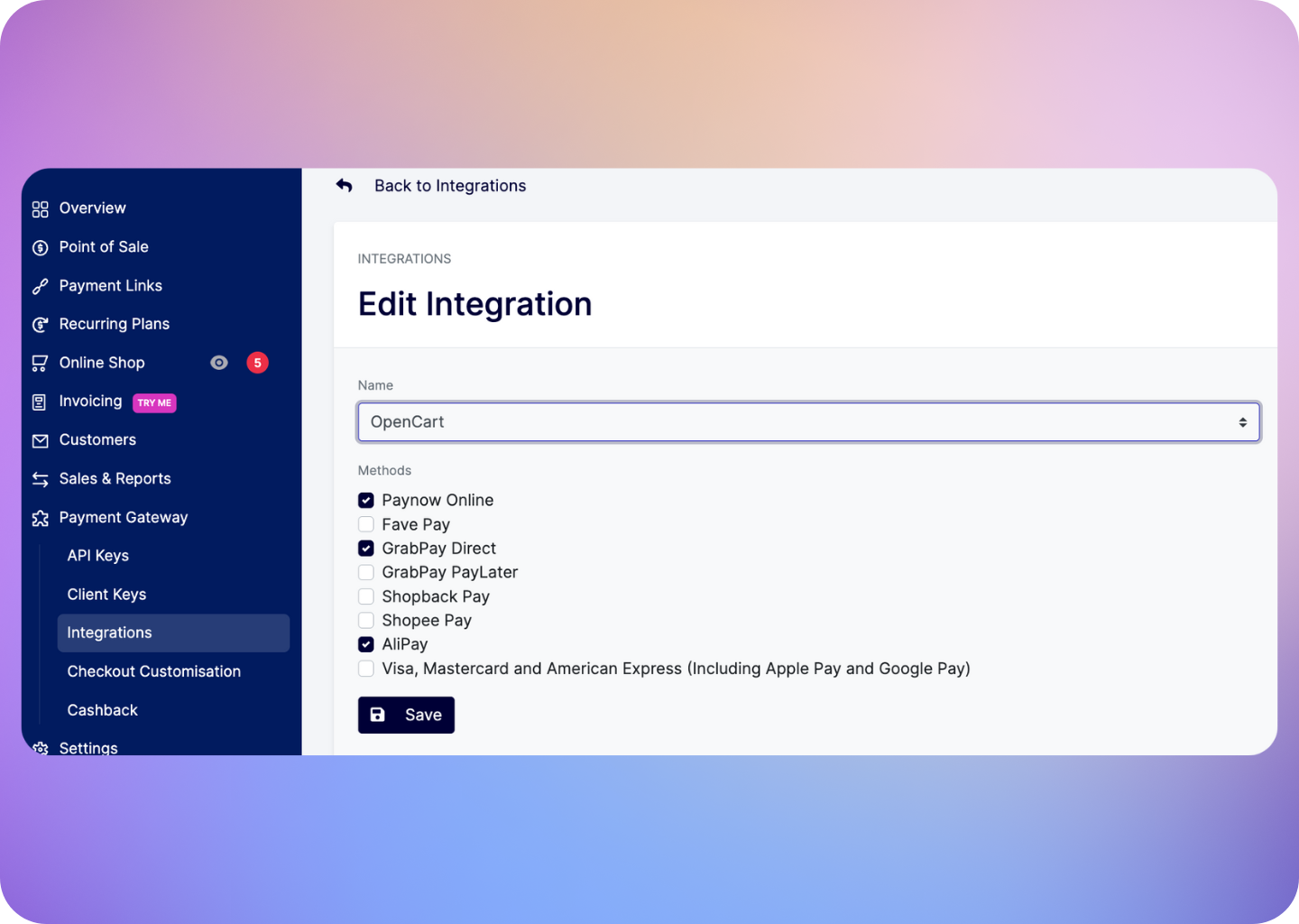 OpenCart Integration