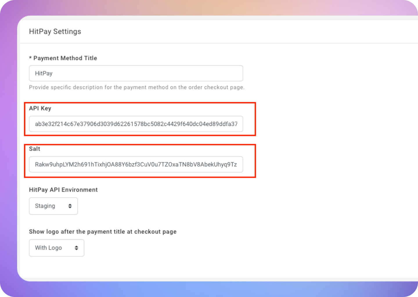 Shopcada API Key