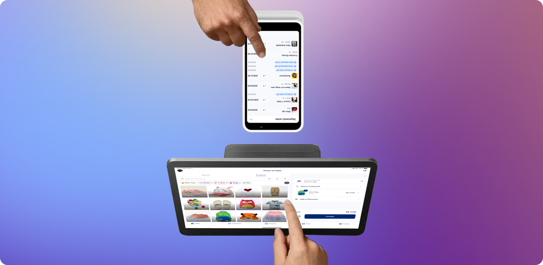 Customer Display on FlexiPOS