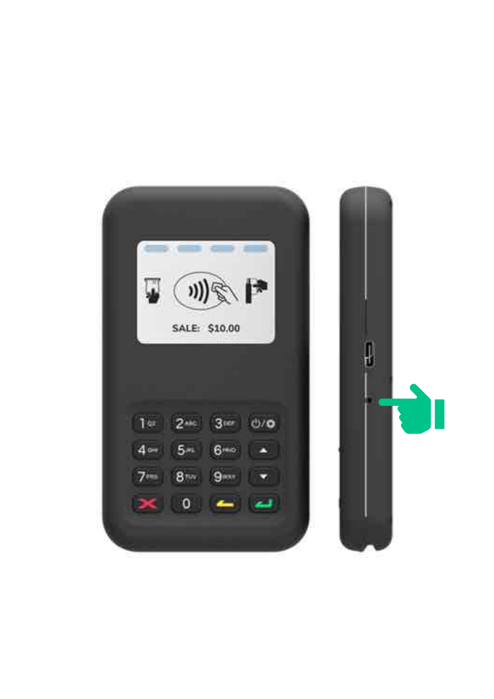 WisePad 3 reset