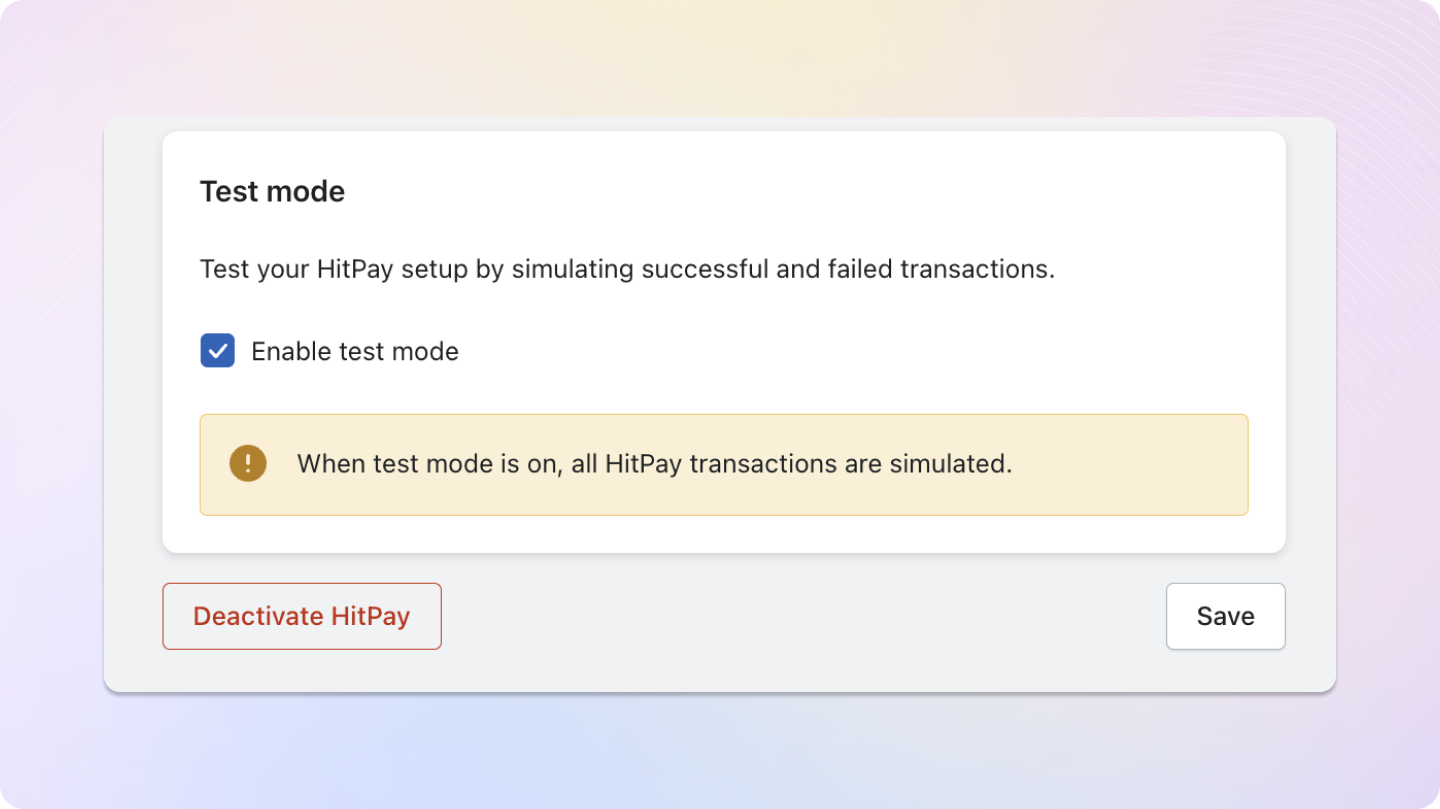 HitPay Product Guide and API docs.