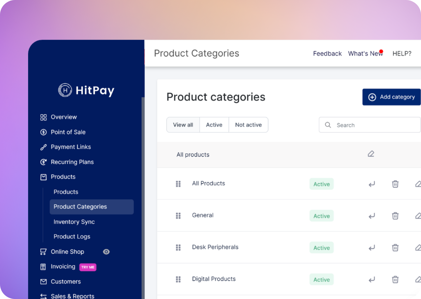 Product Categories