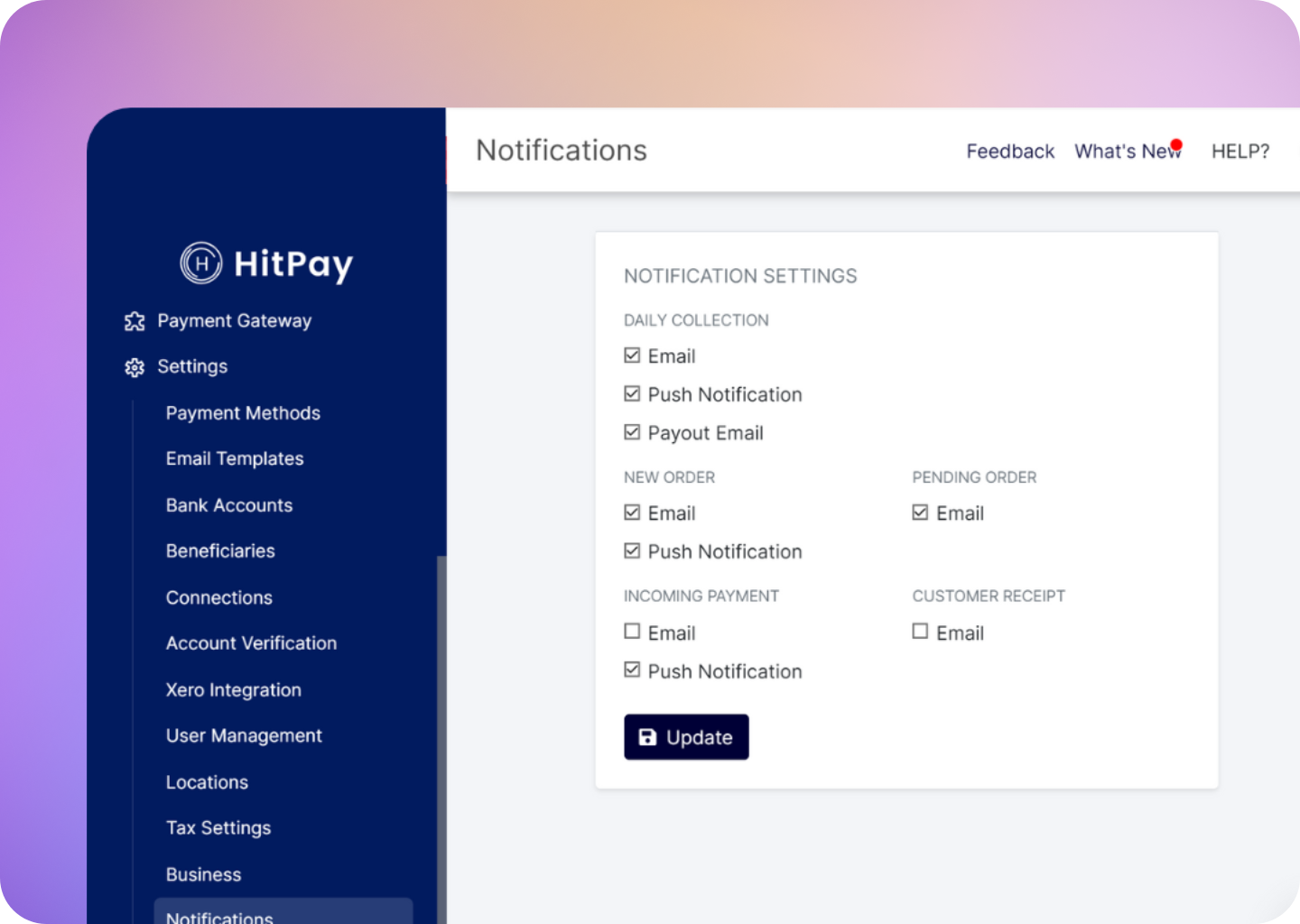 Notification Settings