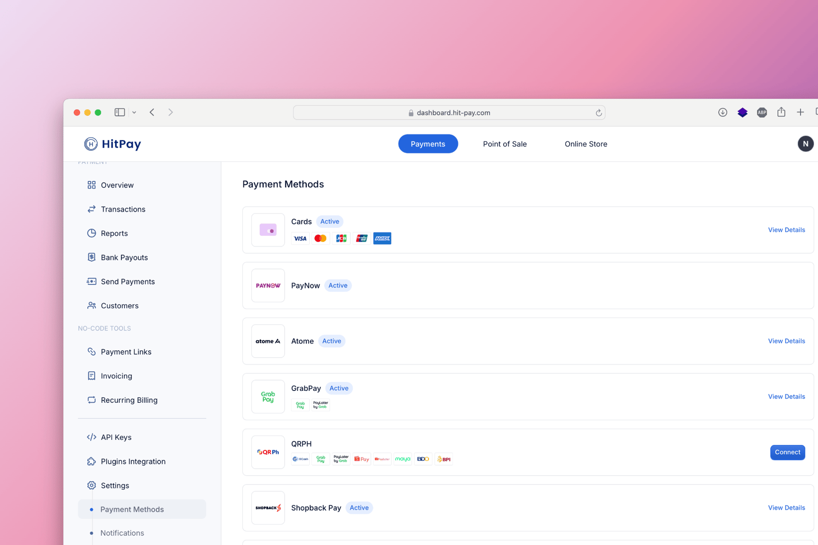 Pay Now Api HitPay Product Guide and API docs.