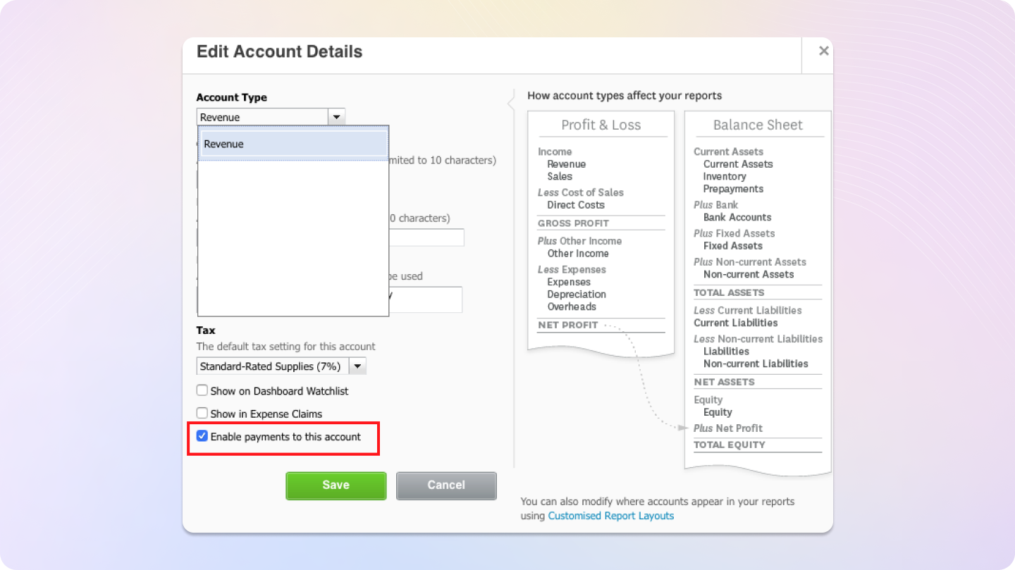 Enable Xero