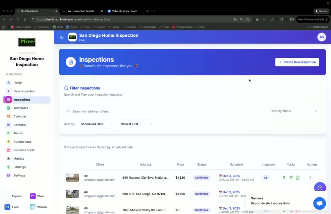 Introduction to Additional Reports in Hive Inspect
