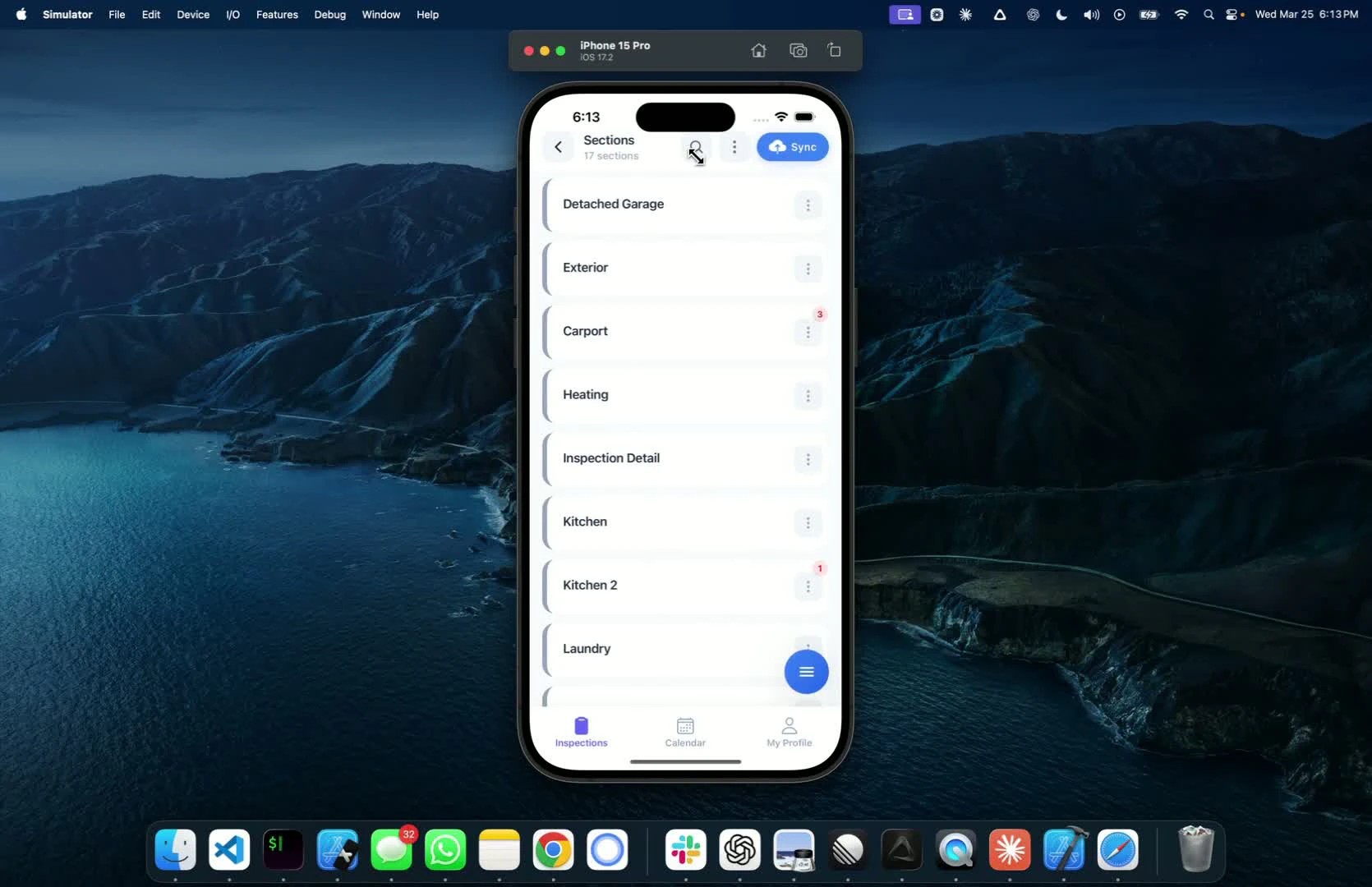 Using search functionality