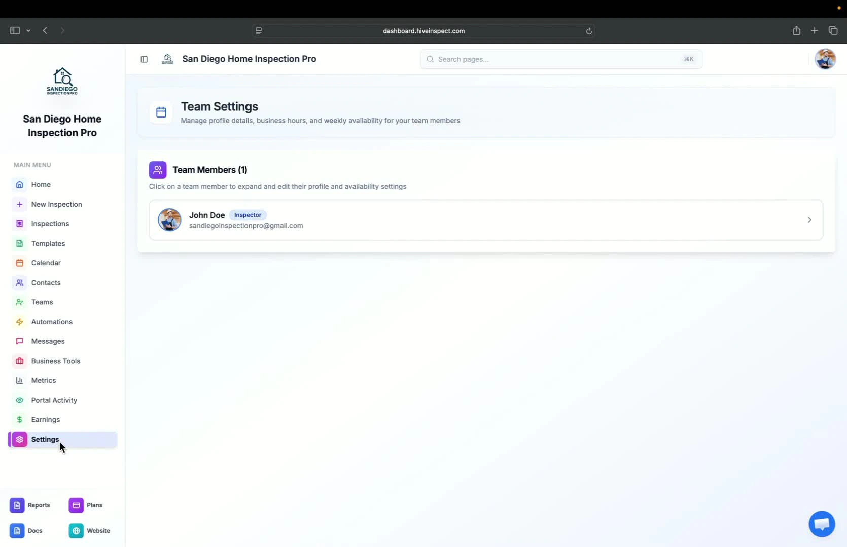 Organization settings overview