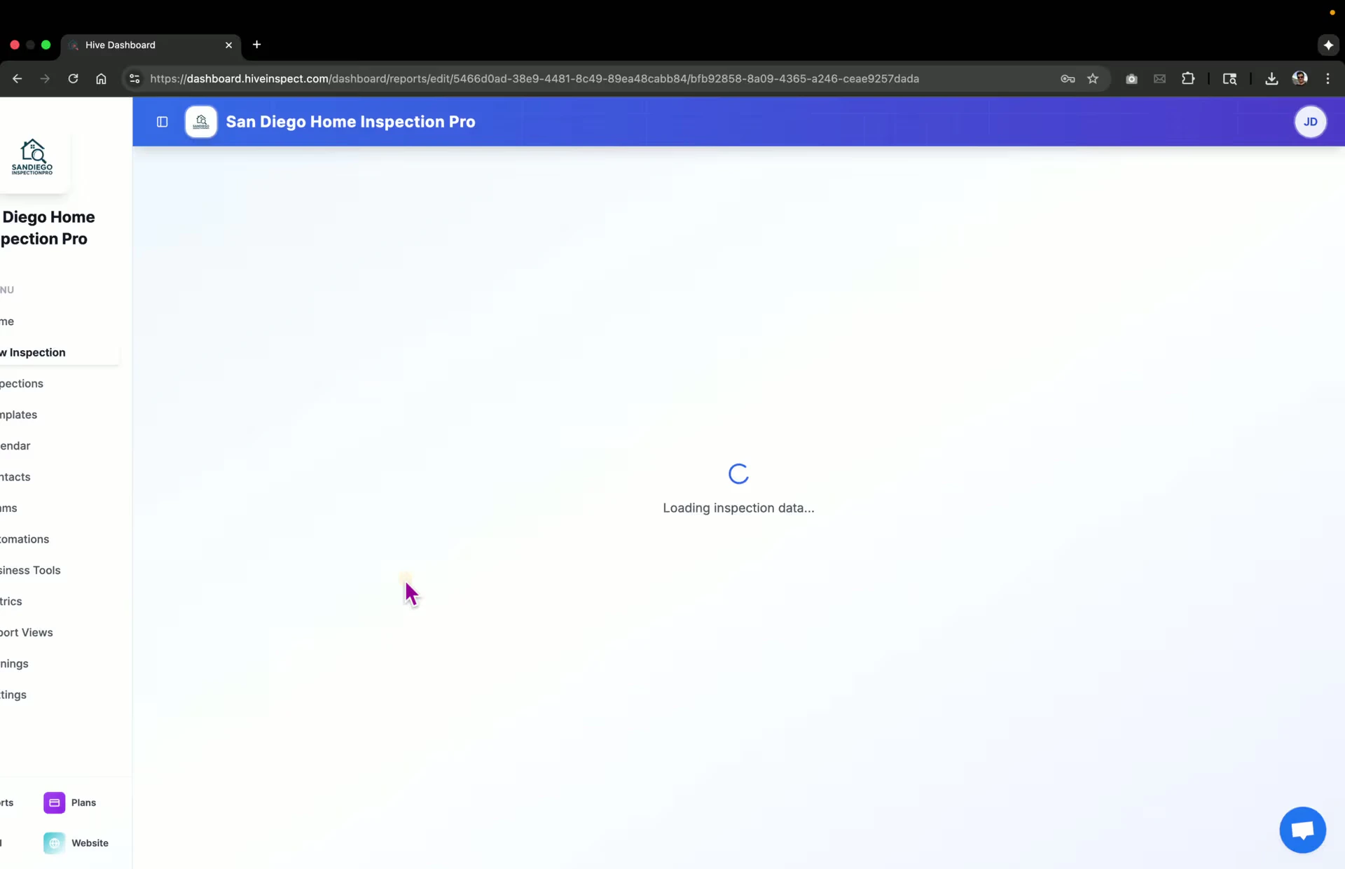 Navigating the Web Editor