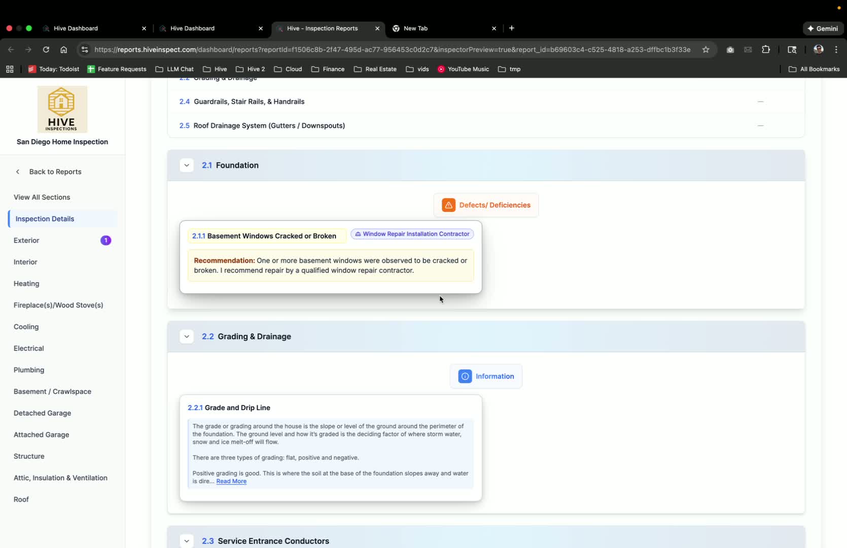 Conclusion in Hive Inspect