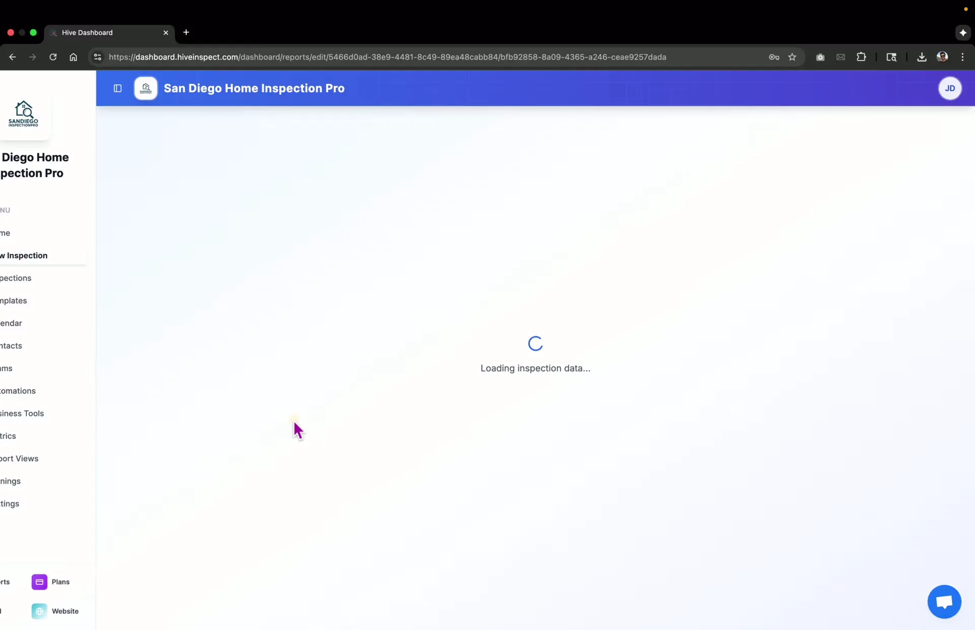 Navigating the Web Editor