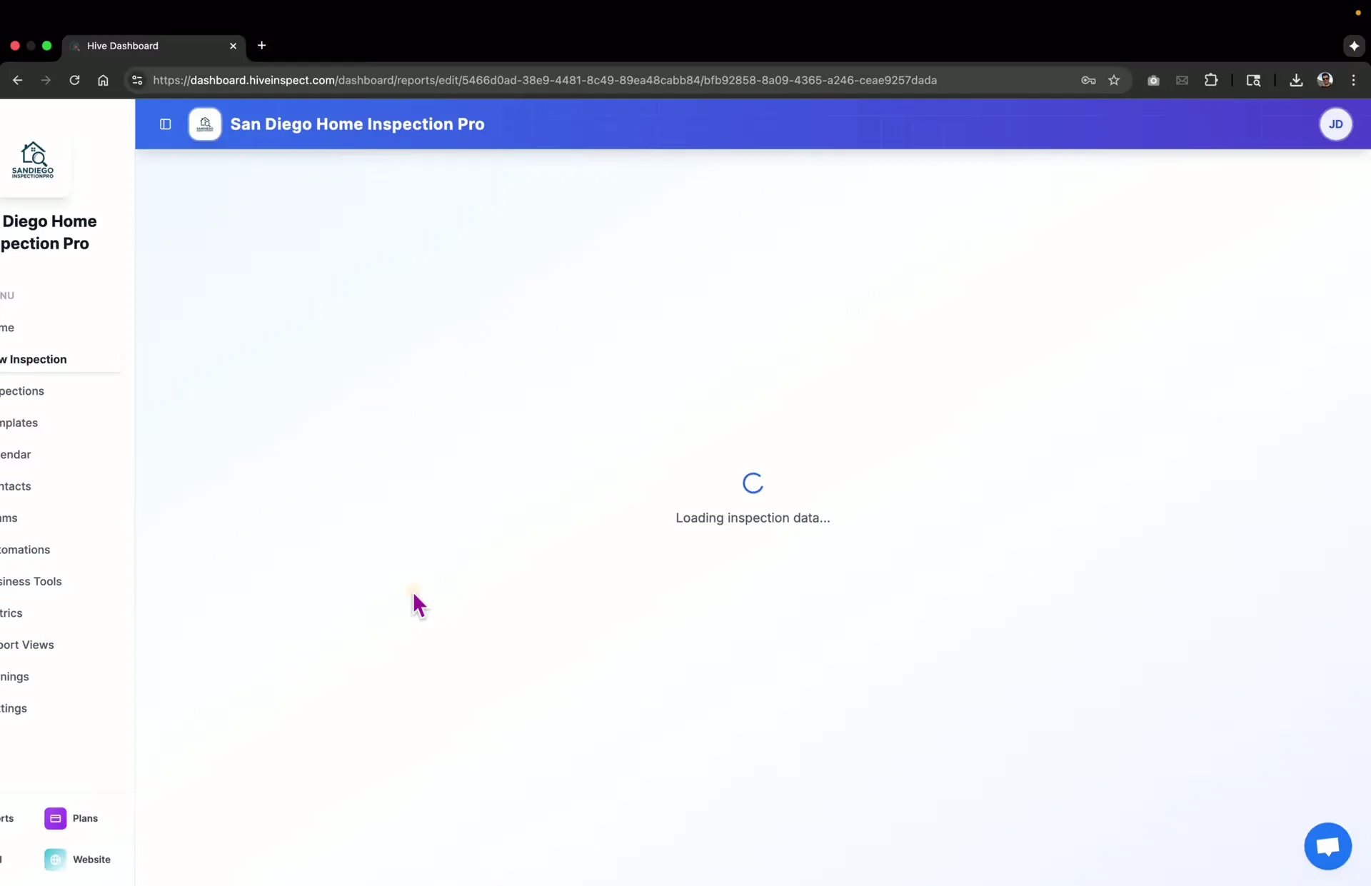Navigating the Web Editor