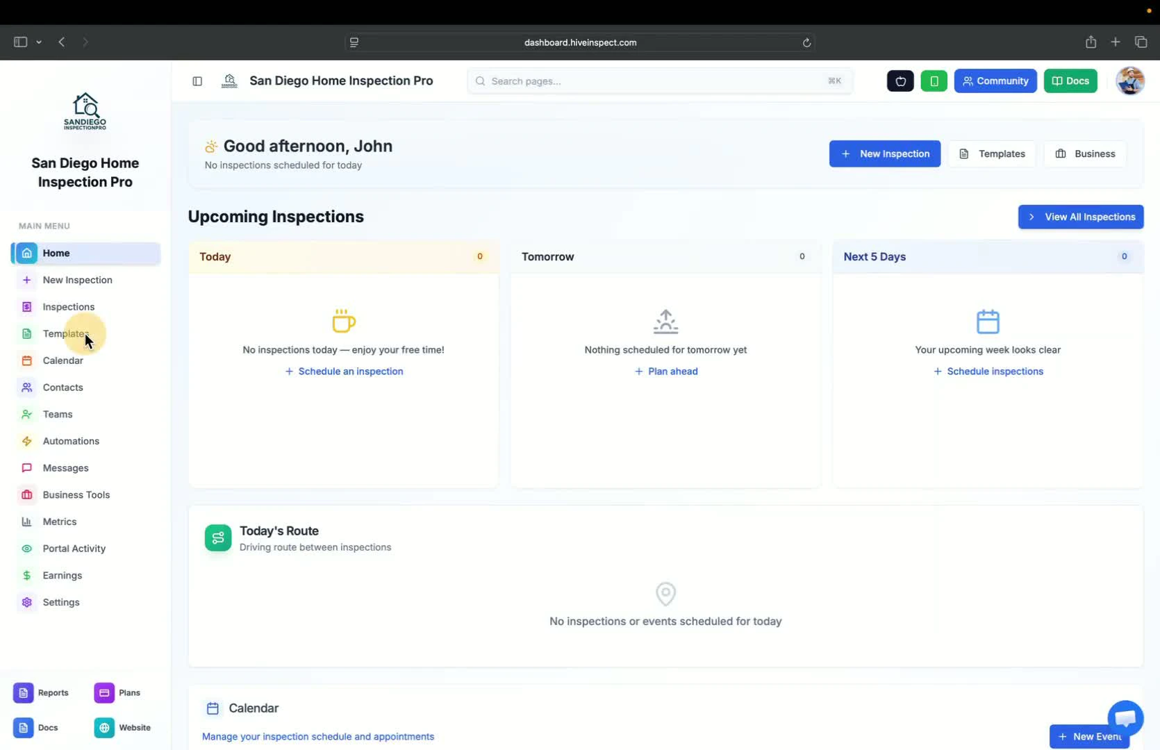 Adding templates and agreements
