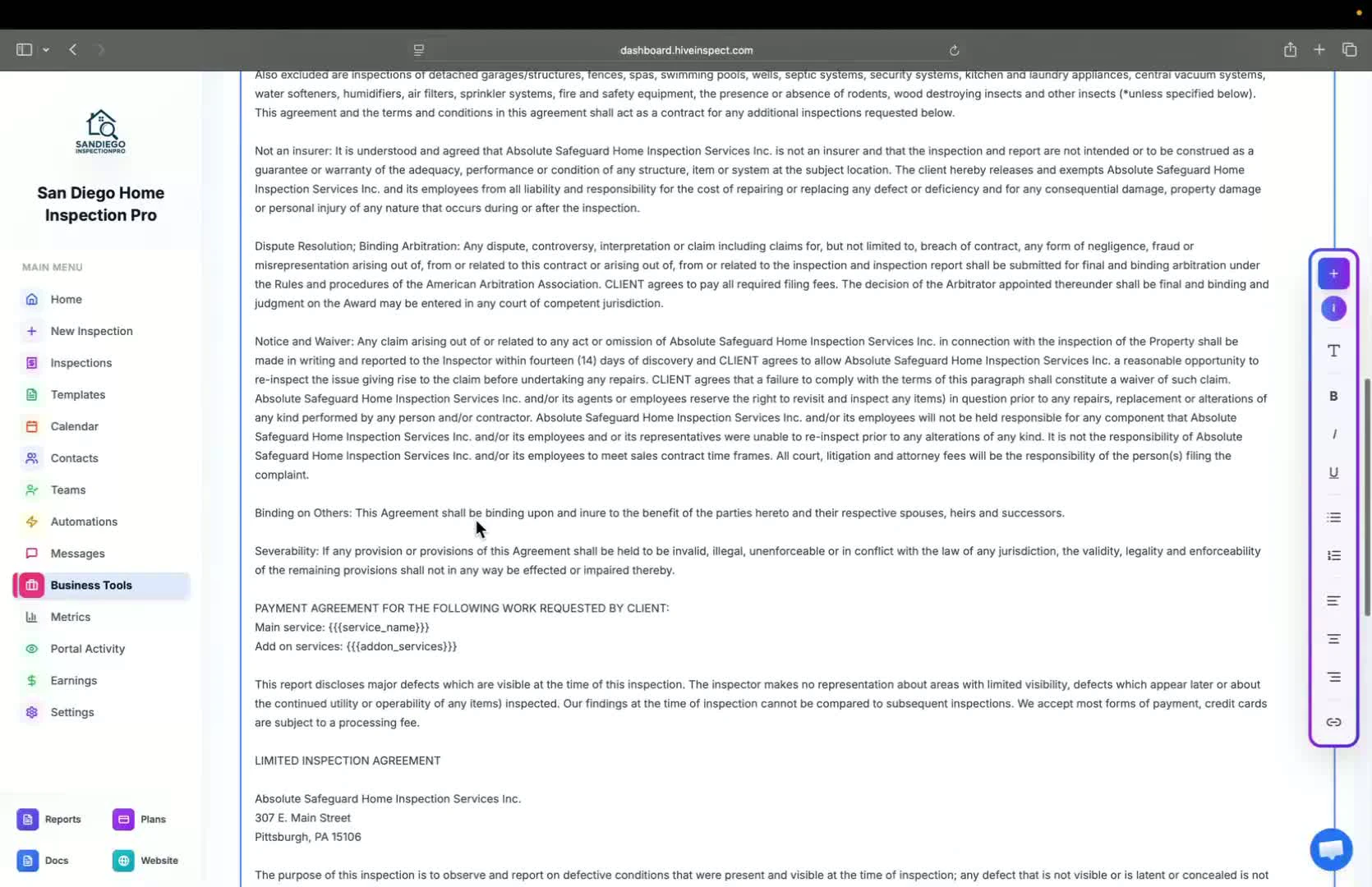 Optional placeholder usage