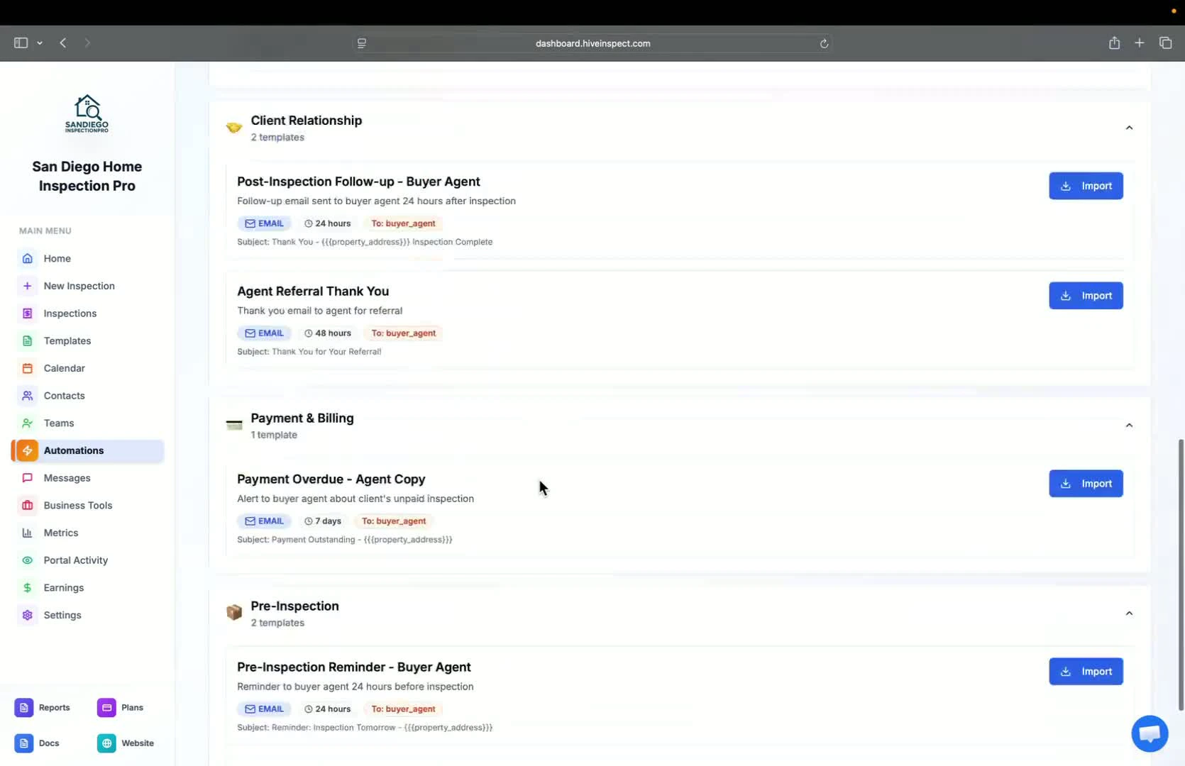 Choosing types of communications