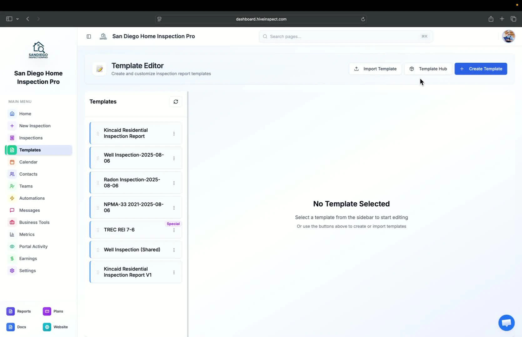 Accessing special PDFs in Template Hub