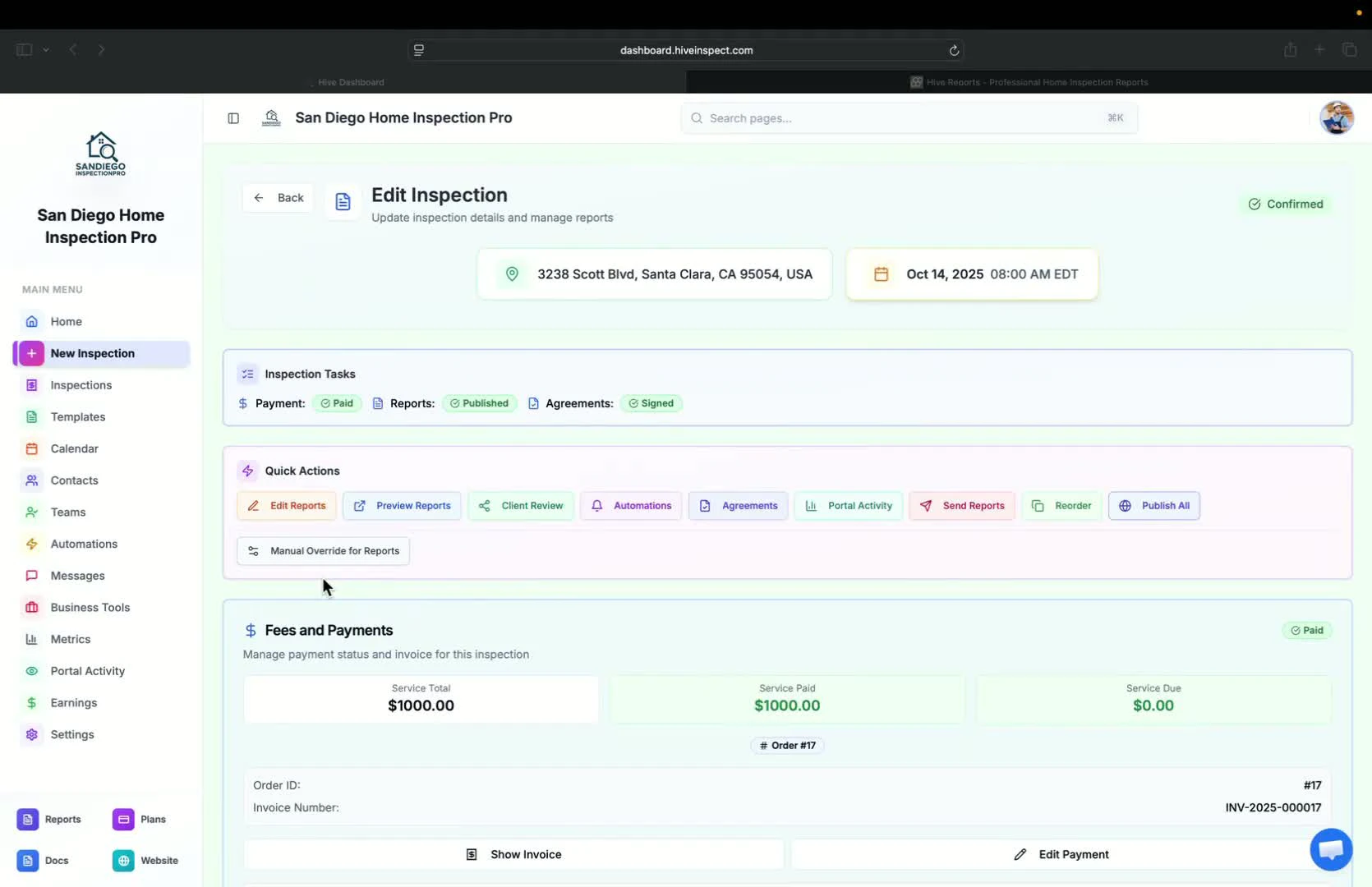 Logging into the client portal