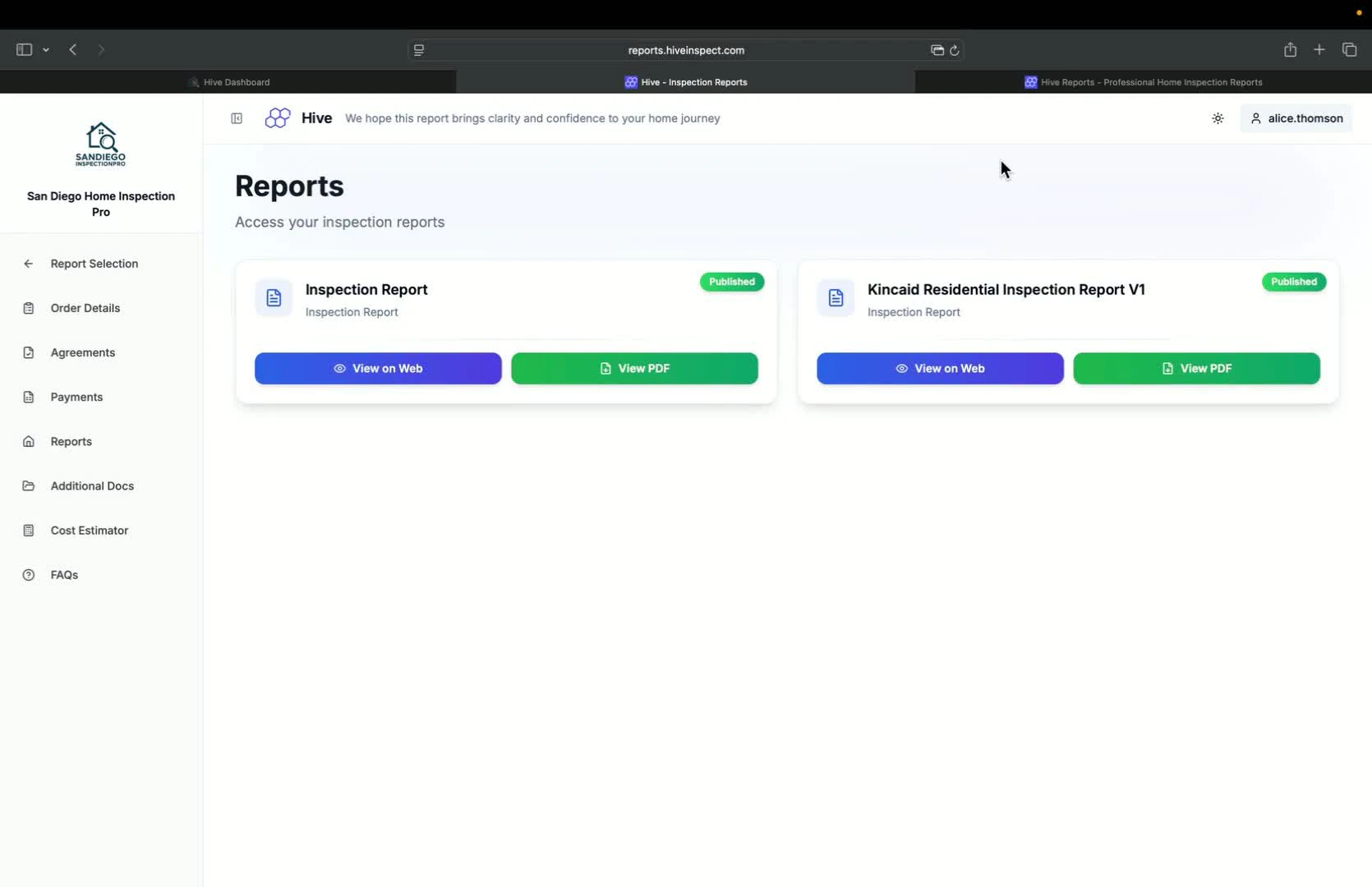 Completing the process