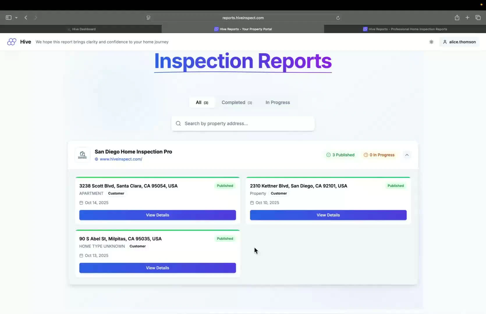 Accessing order details