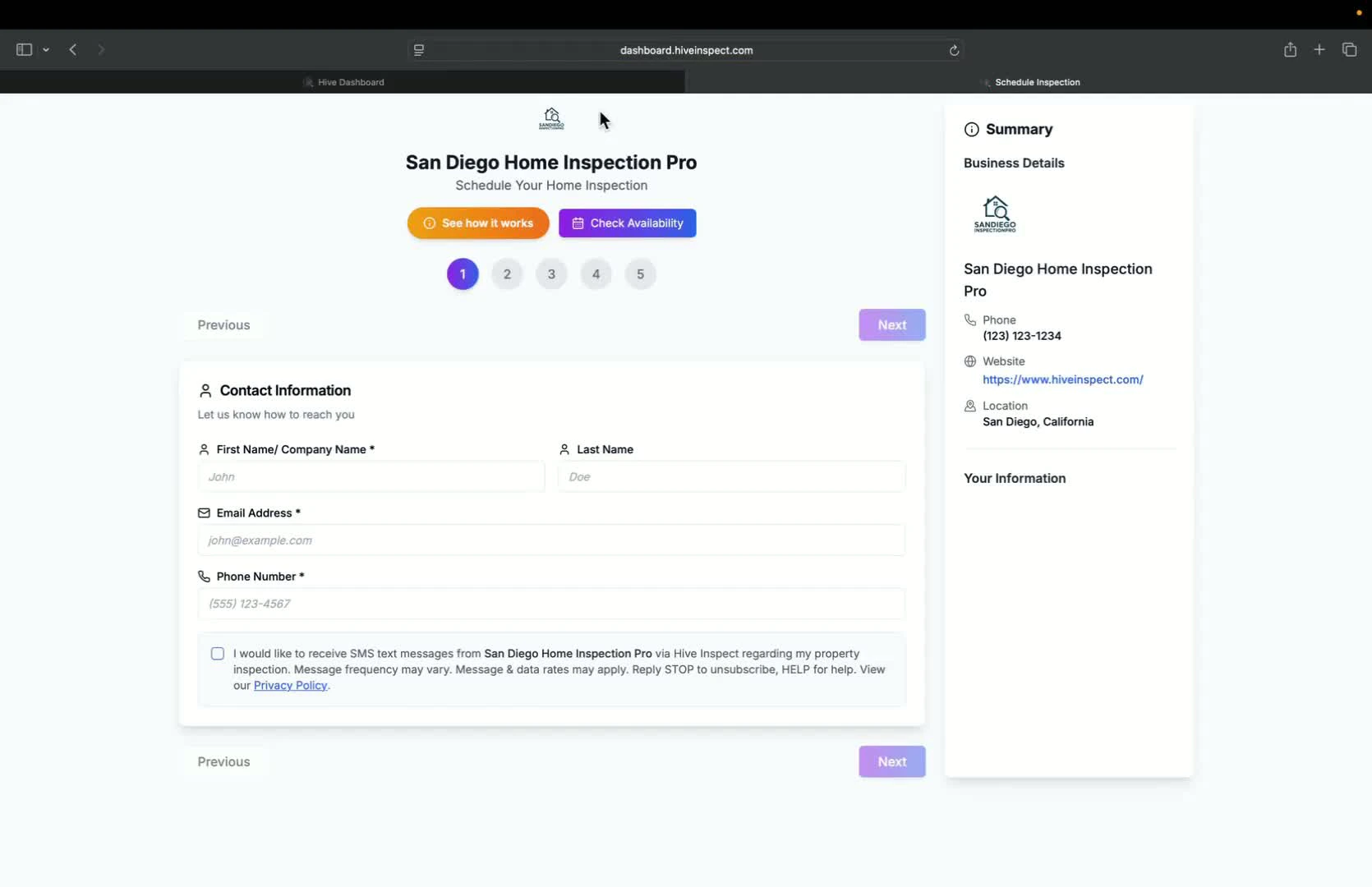 Scheduler widget