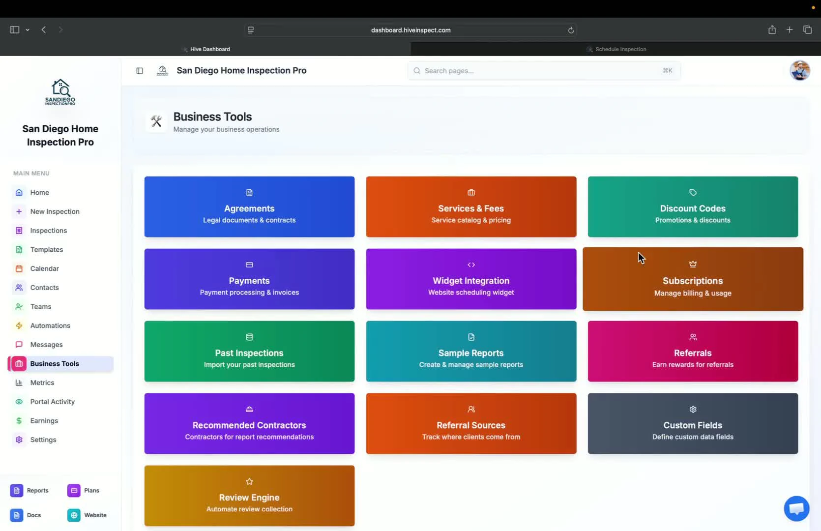 Subscription management