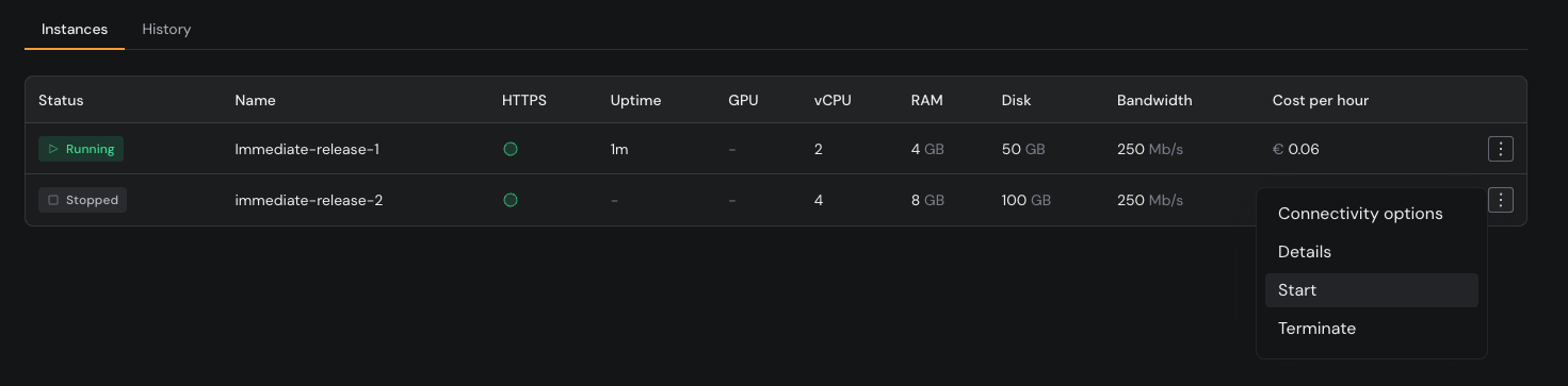 Start Stop Instances 3 Pn
