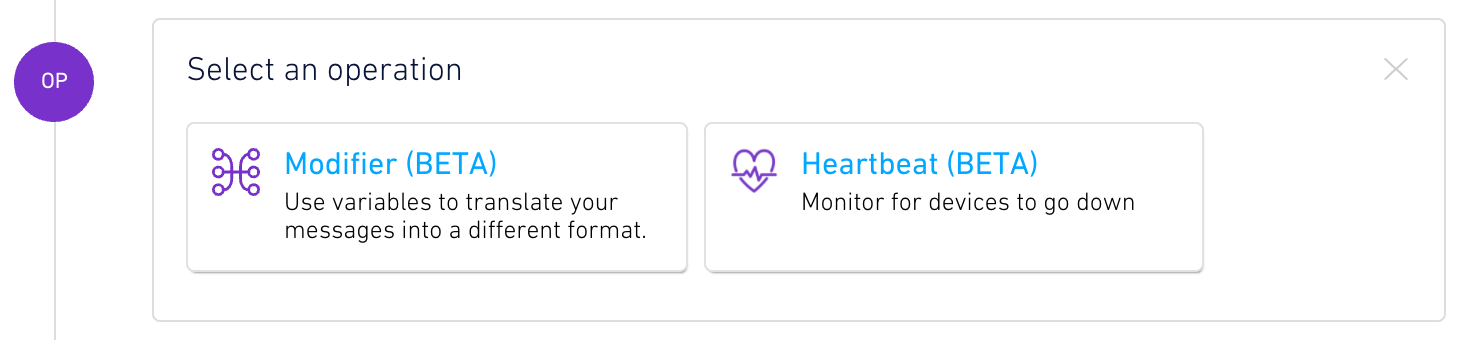 Operator apps chain example