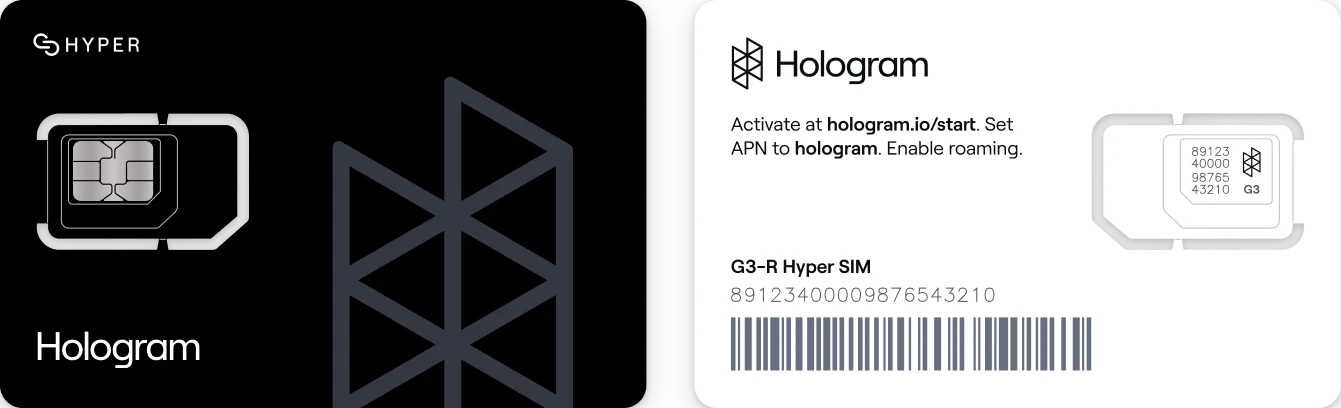 SGP.32 Triple Cut Hyper SIM card example