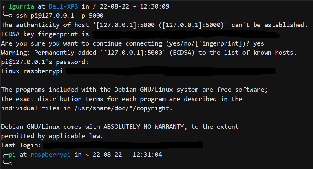 Secure tunnel using Spacebridge example