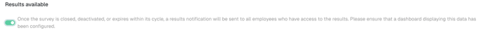 Results notification EN