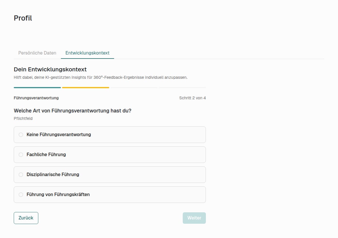 Schritt 2 – Führungsverantwortung