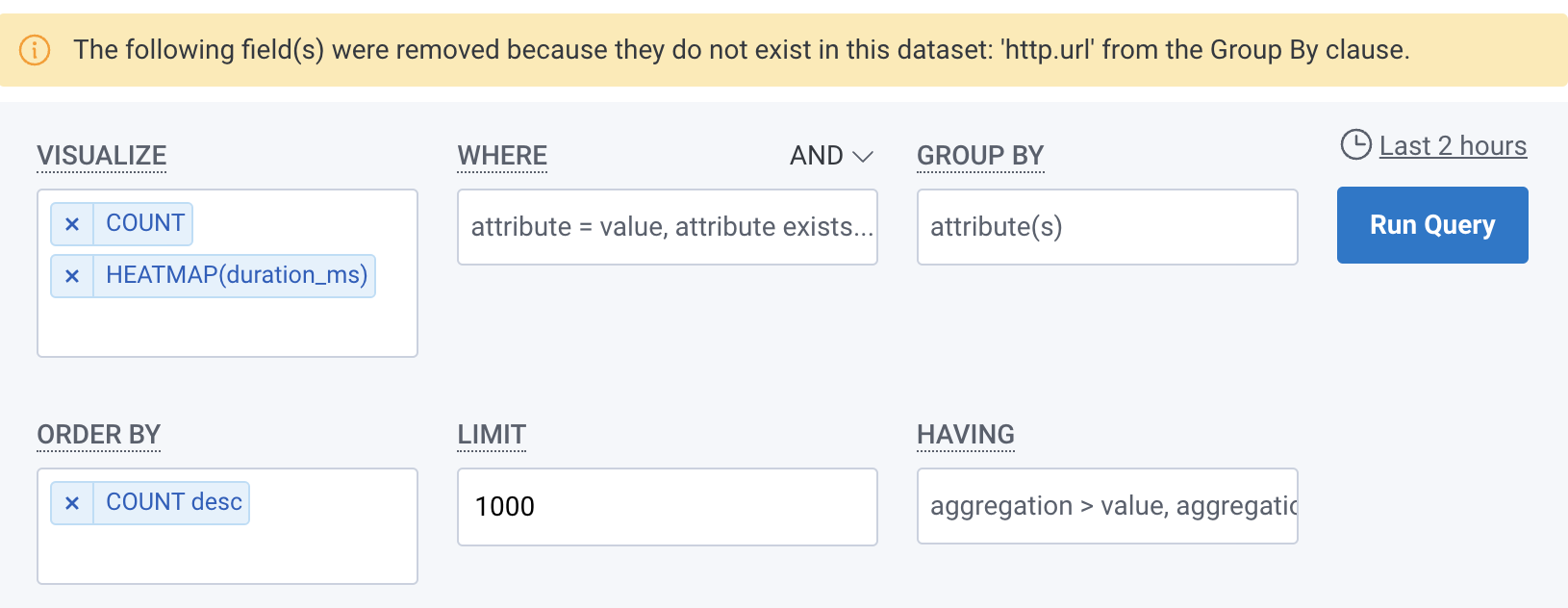 Common Issues with Queries - Honeycomb Docs