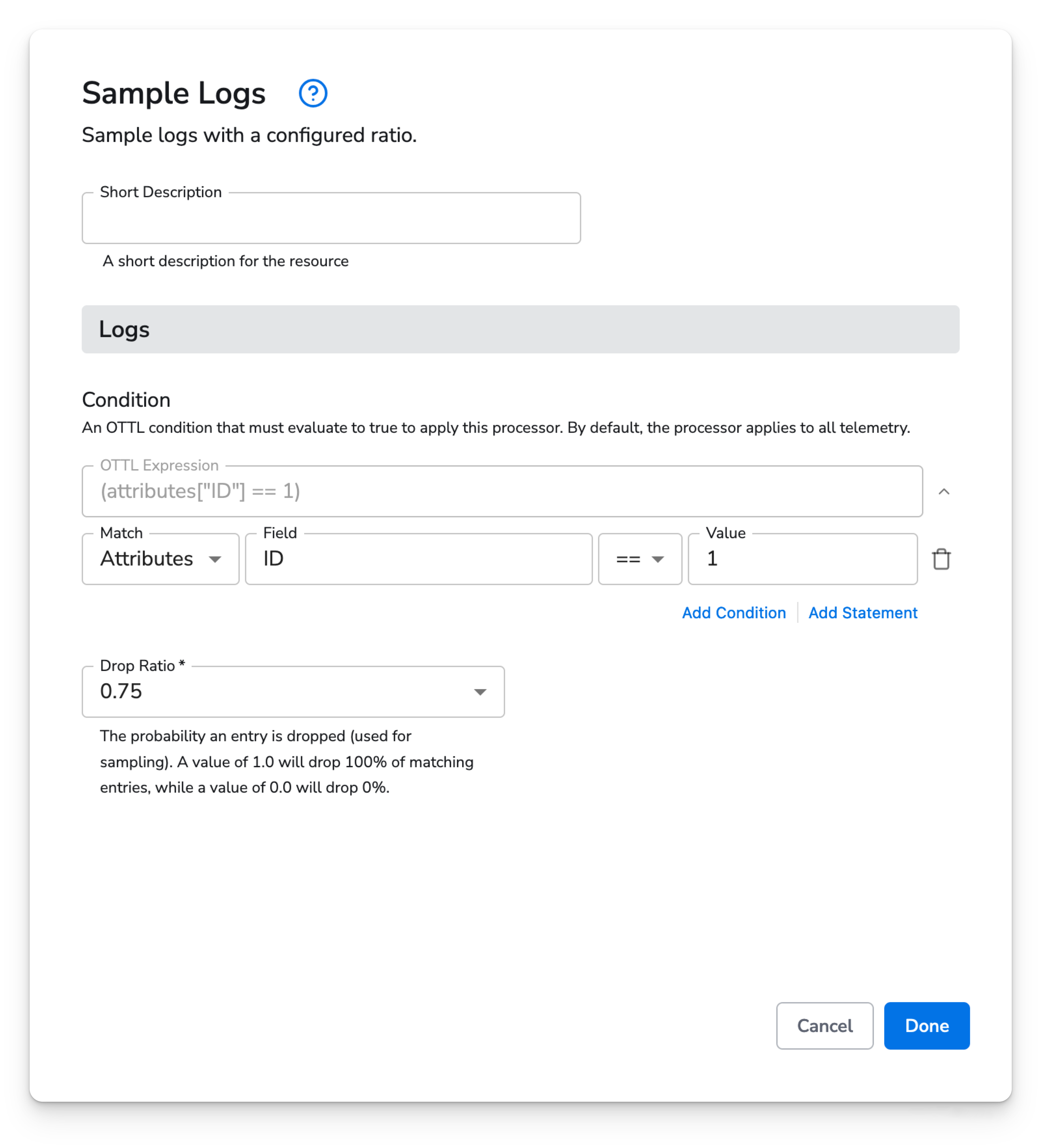 Log Sampling - Honeycomb Docs
