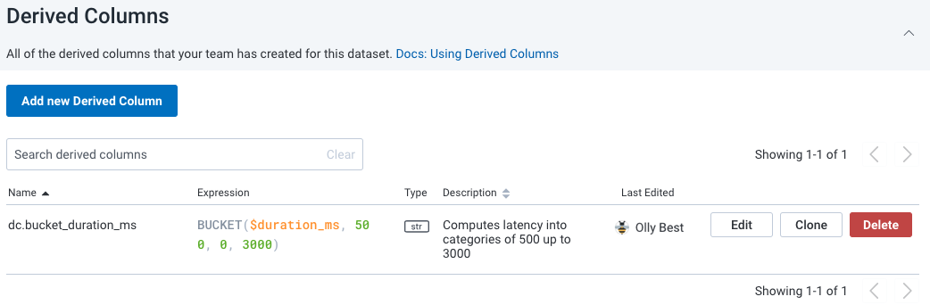Manage Dataset Calculated Fields - Honeycomb Docs