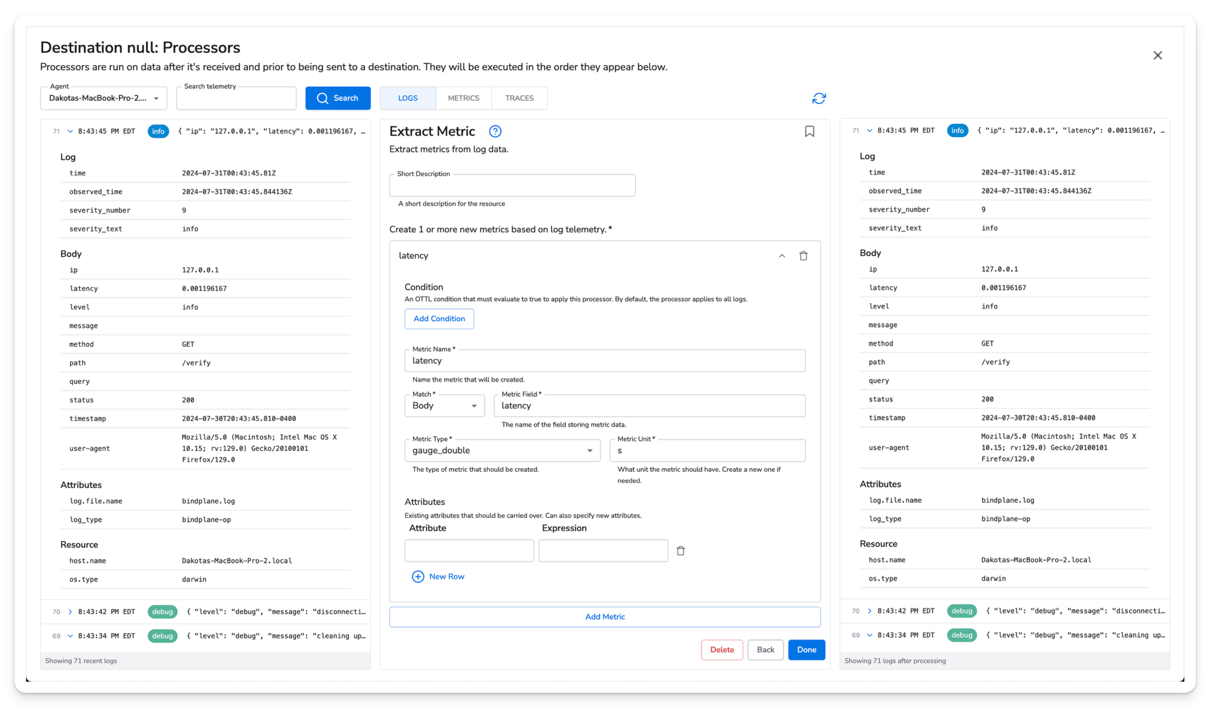 Extract Metric - Honeycomb Docs