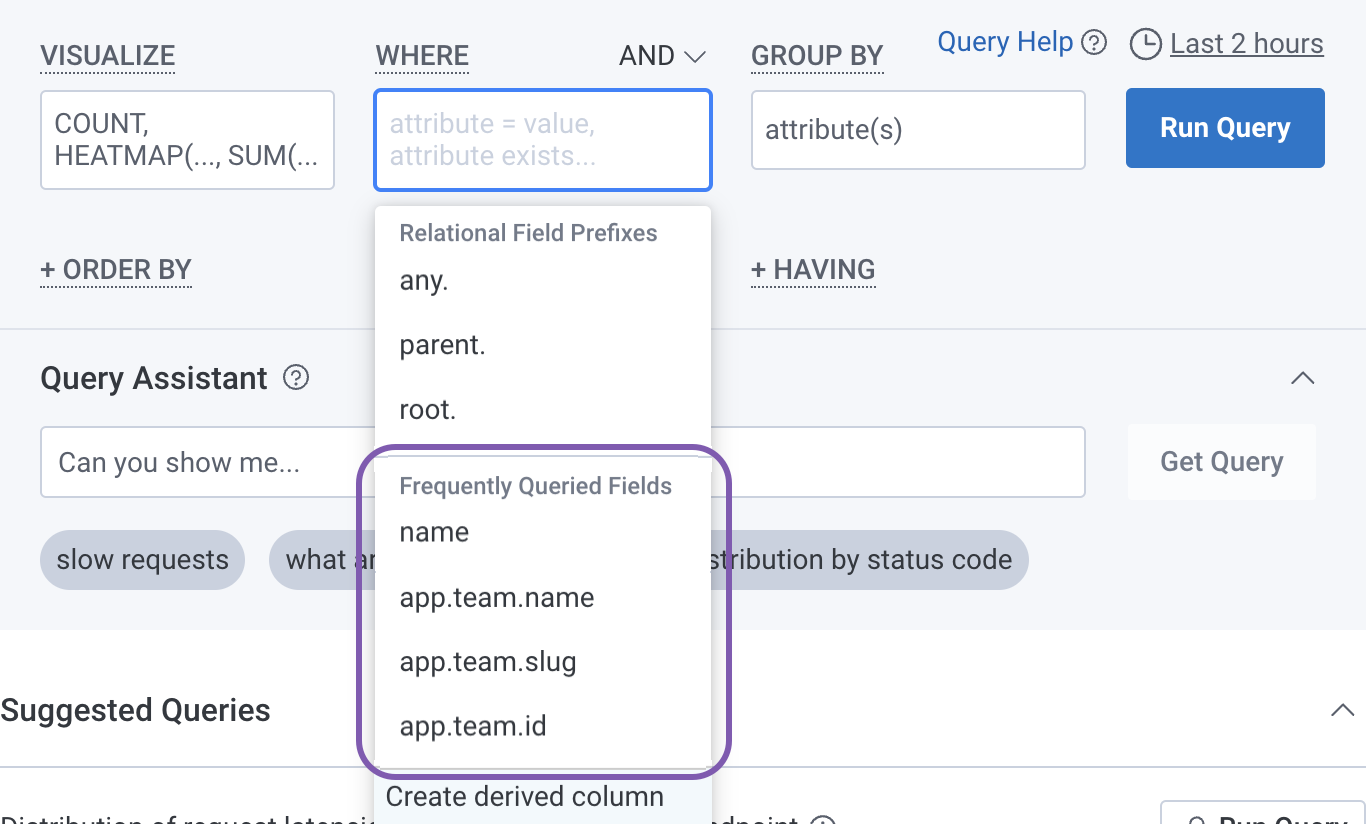 Query - Honeycomb Docs