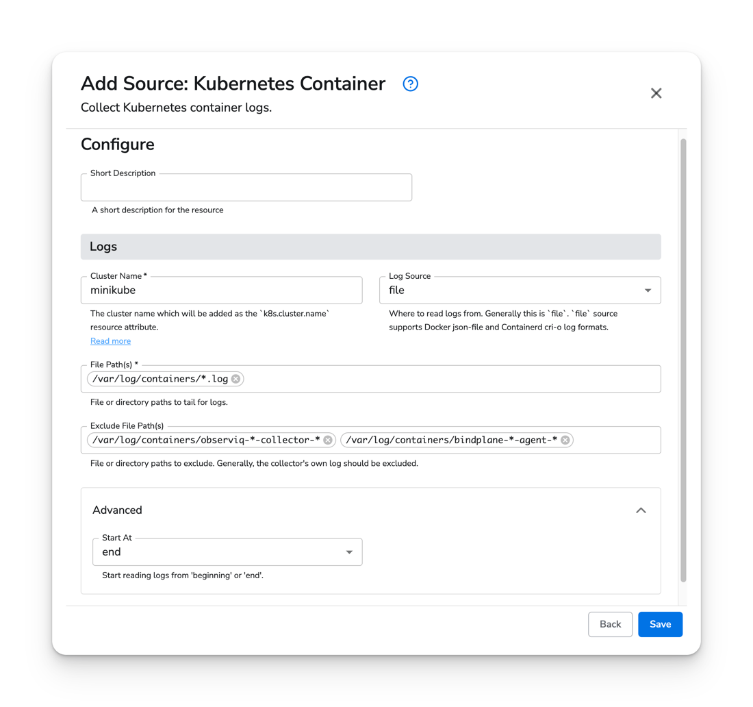 K Log File Kubernetes Container Logs - Honeycomb Docs