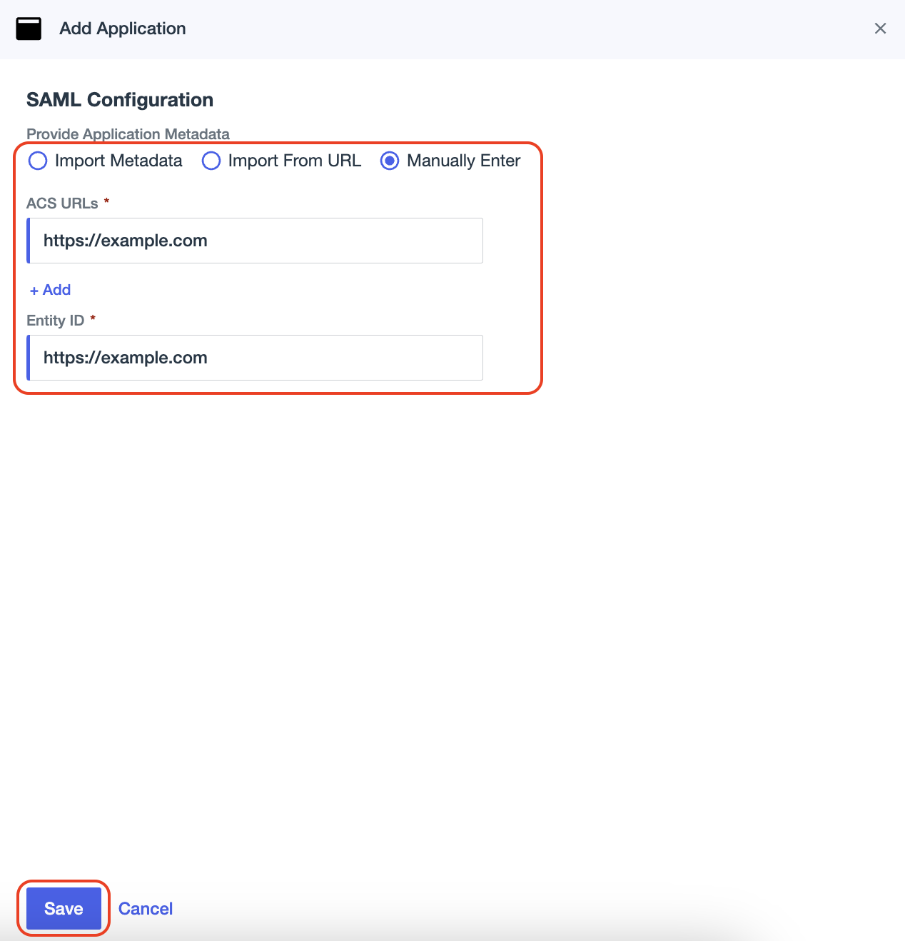 Provide Application Metadata