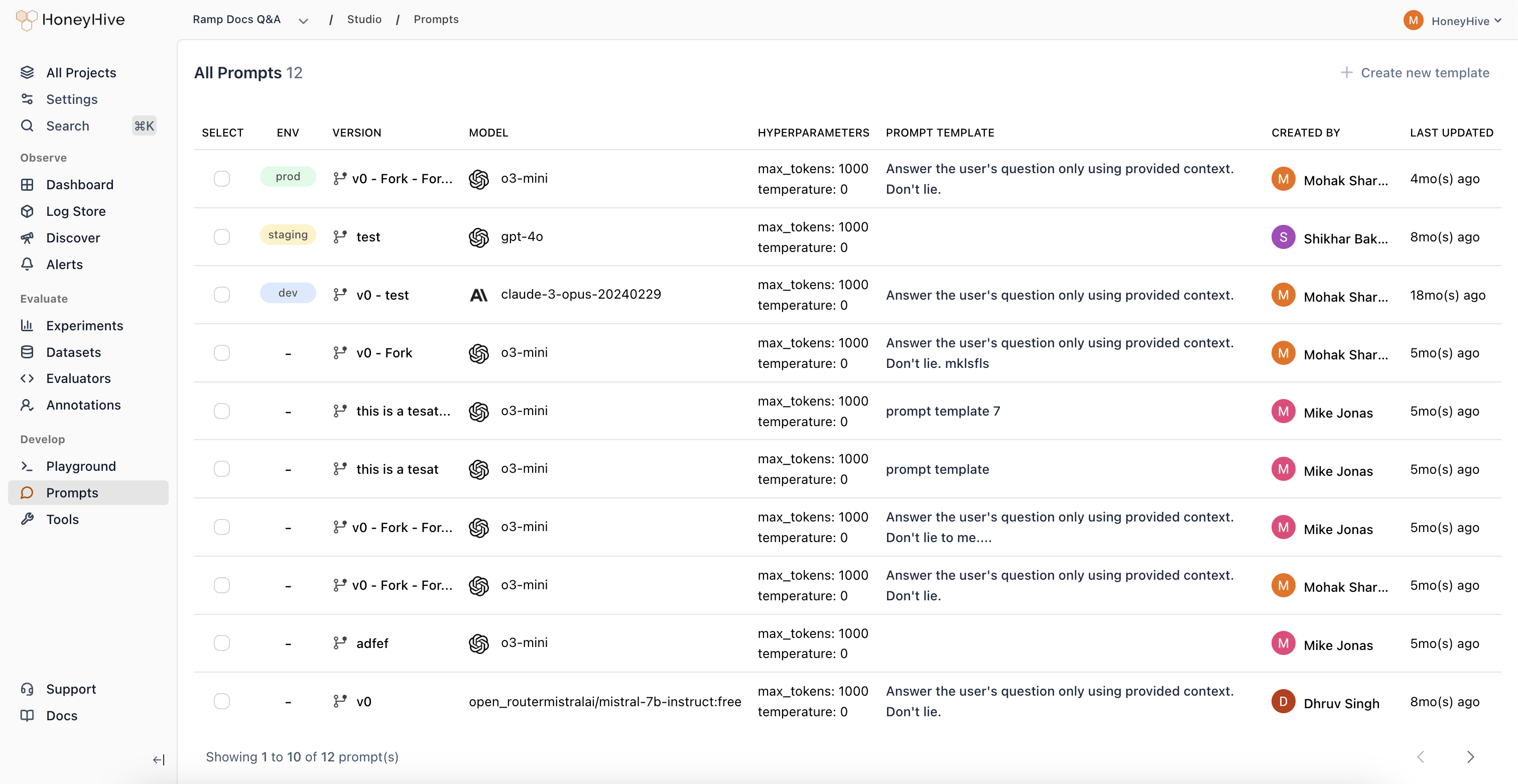 HoneyHive Platform Concepts - HoneyHive AI Docs