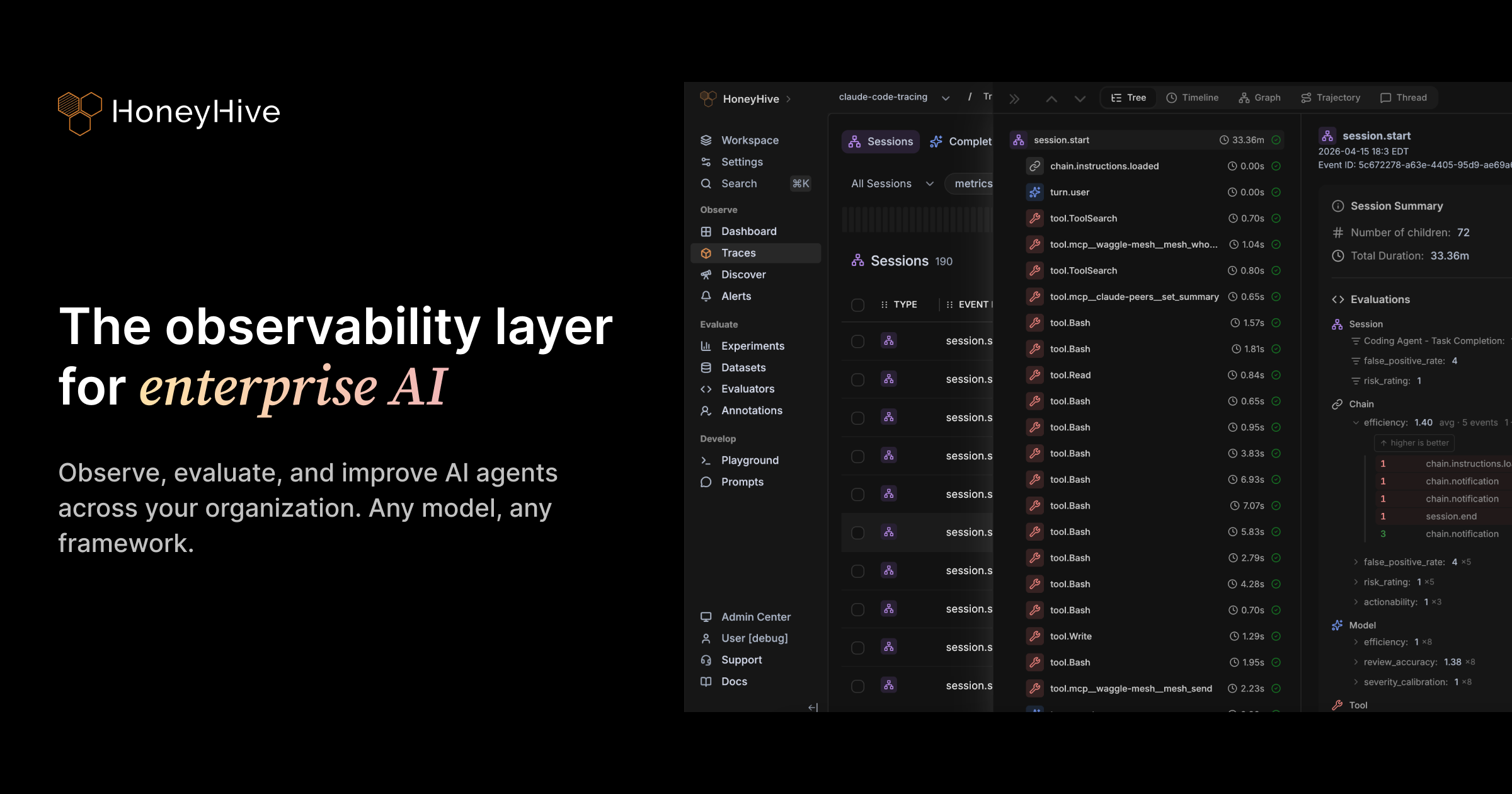 HoneyHive: the observability layer for enterprise agents